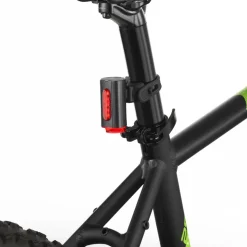 Akku-Rücklicht Twin mit Bodenbeleuchtung ^ Fischer Bikes Clearance