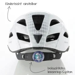 Fahrradhelm Urban Lano weiß Größe S/M ^ Fischer Bikes Discount