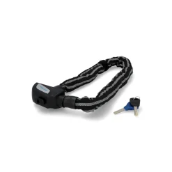 Kettenschloss mit Reflex 80 cm 8 mm ^ Fischer Bikes New