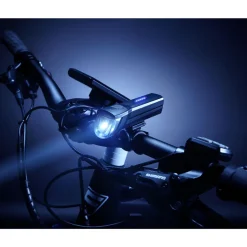 LED-Akku-Beleuchtungs-Set 3-teilig ^ Fischer Bikes Clearance