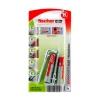 Dübel DuoPower 10 x 50 mm mit Winkelhaken 2 Stück ^ Fischer