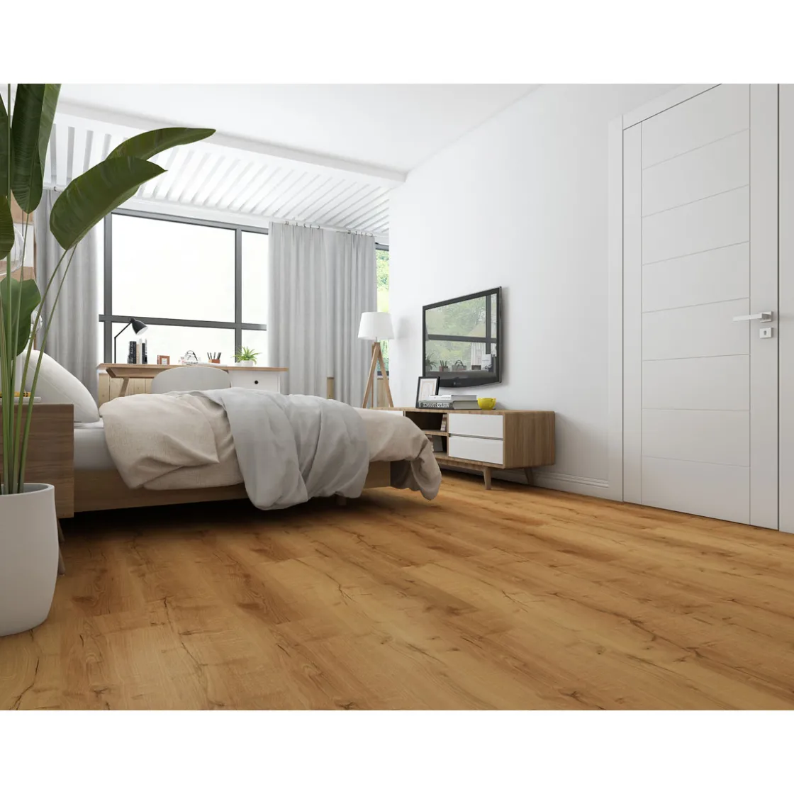 Dry Back Vinylboden Eiche Natur1219x184x2,5 mm, NS 0,7 ^ FIXED New