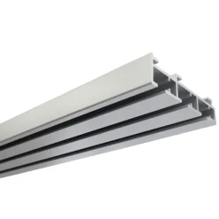 Flächenvorh-Sch. 3lfg Atlanta alu 260cm ^ Gardinia