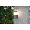 LED-Außenwandleuchte Mira mit Bewegungsmelder grau ^ Flector Garten Outlet