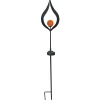 LED-Solar-Dekostick Glowing Eye schwarz/kupfer ^ Flector Garten Best