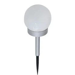LED-Solar-Kugelleuchte weiß ^ Flector Garten Outlet