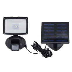 LED Solarleuchte Peter schwarzinklusive 0,72 W Solarpanel ^ Flector Garten Sale