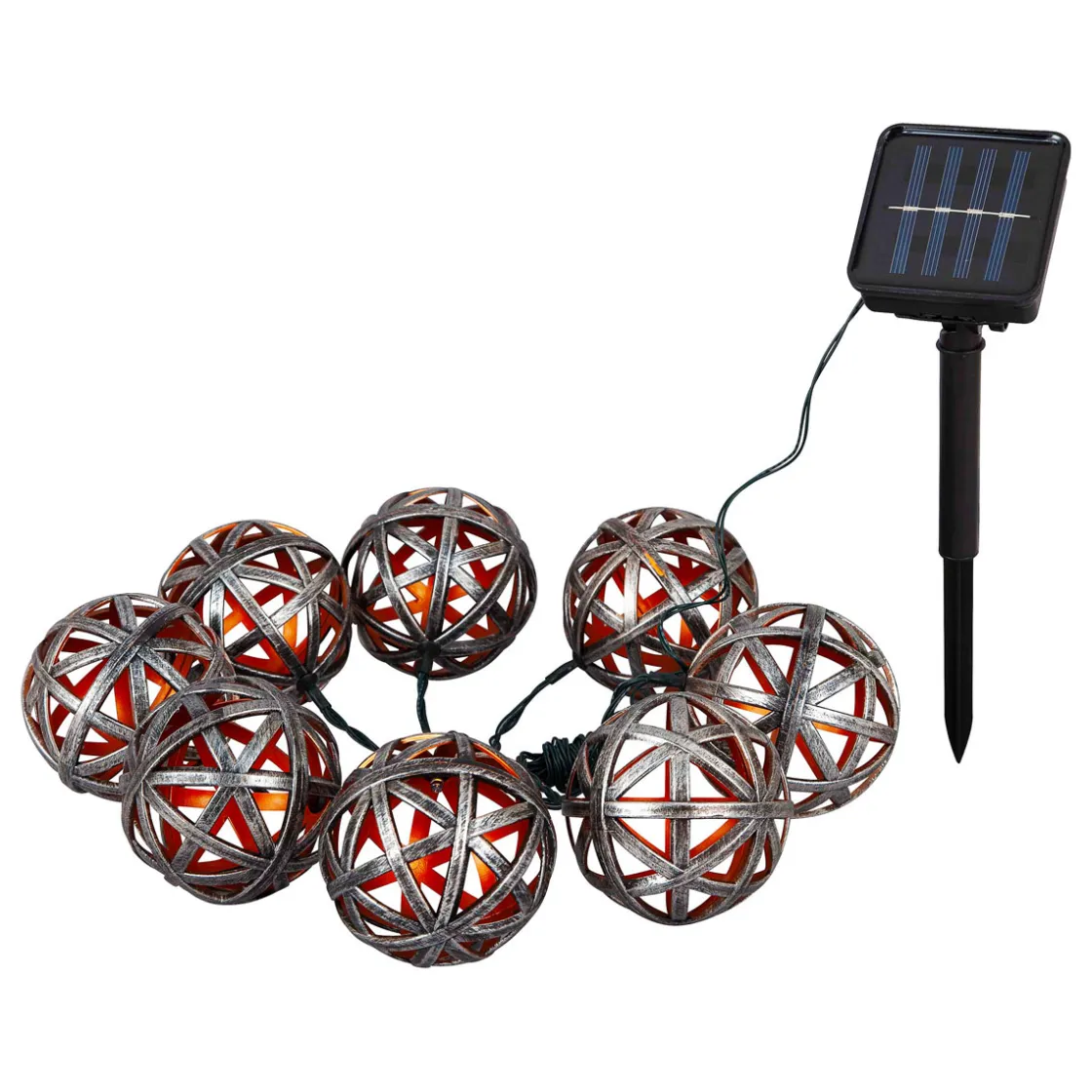LED Solar Lichterkette Glow 4,1m ^ Flector Garten Discount