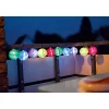 LED-Solar-Lichterkette Lampion mehrfarbig ^ Flector Garten Online