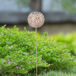 LED Solarspiess beige ^ Flector Garten Hot