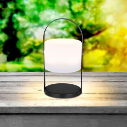 LED-Solar-Tischleuchte Kopenhagen inkl USB-Ladefunktion ^ Flector Garten Clearance