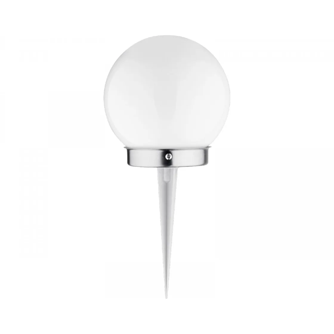 Solar-Kugelleuchte weiß Durchmesser 15 cm ^ Flector Garten Best