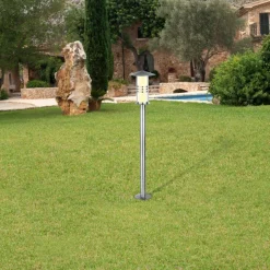Wegeleuchte Tarifa silber ^ Flector Garten Discount