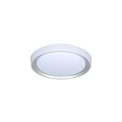 LED-Deckenleuchte Lunetta 24 Watt weiss/silber 3000-6500K ^ Flector