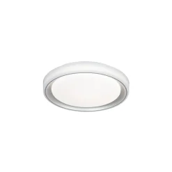 LED-Deckenleuchte Lunetta 24 Watt weiss/silber 3000-6500K ^ Flector
