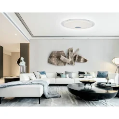 LED-Deckenleuchte Space silber ^ Flector New