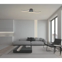 LED-Deckenleuchte Wave 56 x 12 x 4 cm ^ Flector Discount