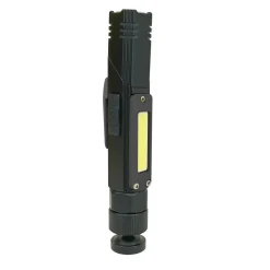 LED-Multifunktionstaschenlampe USB schwarz 800 mAh ^ Flector Sale