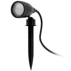 LED-Outdoorspot mit Erdspiess schwarz 1 x 3W LED GU10 ^ Flector Outlet