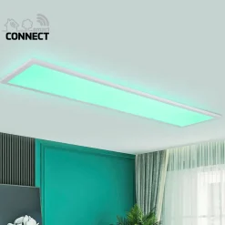 LED-Panel Smart Connect 120 x 30 cm weiß ^ Flector New
