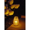 Solarlaterne Bamboo Candlelight inkl Flackereffekt ^ Flector Online