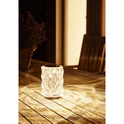 Solar-Tischleuchte Diamond inkl Dämmerungssensor ^ Flector Outlet