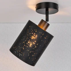 Spotserie Kassandra schwarz-gold flg. ^ Flector Clearance