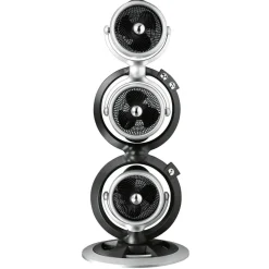 Standventilator Triple schwarz ^ Flector Technik Discount
