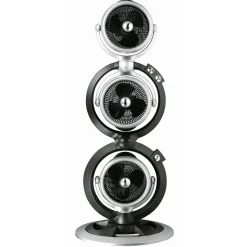 Standventilator Triple schwarz ^ Flector Technik Discount