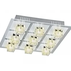 Wand- und Deckenleuchte Victoria 40 x 11 x 40 cm ^ Flector Outlet