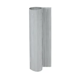 Sichtschutz Kunstst. silber 3,0x0,9 m ^ floraworld
