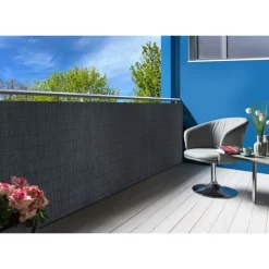 Sichtschutz premium+ anthrazit 3,0x0,9 m ^ floraworld Hot