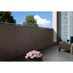 Sichtschutz premium+ dunkelbraun 3,0x0,9 m ^ floraworld Best
