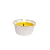 Flower Power 4er Set Citronellakerze in Aluschale 8 x 3,5 cm ^ Online
