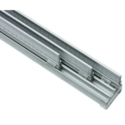 Fl.-Vorh. Komfort 3lfg. Kpl. 170 alu. ^ Gardinia Discount