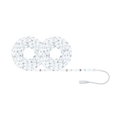 FN SimpLED Strip Set 10m Tageslichtweiss22W 230/12V DC Weiss Metall Kst ^ Paulmann New