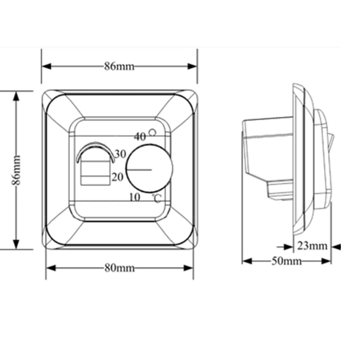 Folienheizung ReglerTop-Regelset ^ Jollytherm Outlet