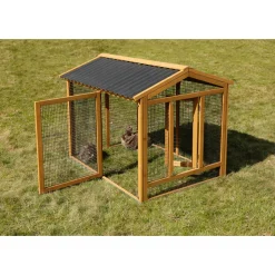 Freigehege Appartment Pro 115 x 90 x 85 cm braun ^ Outlet