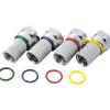 F-Stecker 7mm 4Stück Farbringe ^ Schwaiger Online
