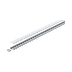 Function Base Profil mit Diffusor 200 cmAlu eloxiert/Satin Alu/Kunststoff ^ Paulmann New