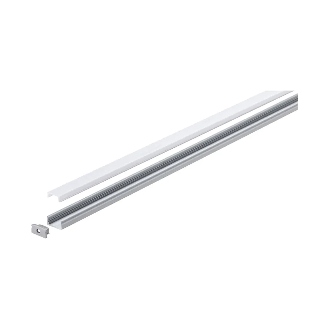 Function Base Profil mit Diffusor 200 cmAlu eloxiert/Satin Alu/Kunststoff ^ Paulmann New