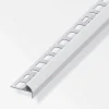 Treppenkantenprofil 10 mm 2,5m silber ^ Fundamo Best