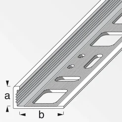 Winkelprofil 12,5 mm silber ^ Fundamo Outlet