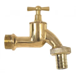 Auslaufhahn 19 mm 3/4 Zoll Messing ^ Garantia New