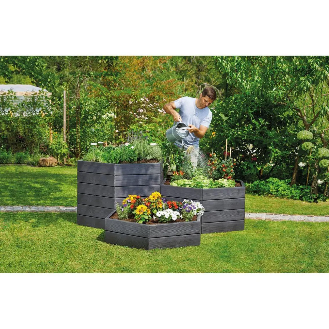 Hochbeet-System Ergo 6 Paneele ^ Garantia Discount