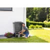 Regentonne eckig 300 L graphite grey inkl Deckel und Hahn ^ Garantia Outlet