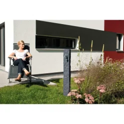 Wasserzapfstelle Granit grau ^ Garantia New