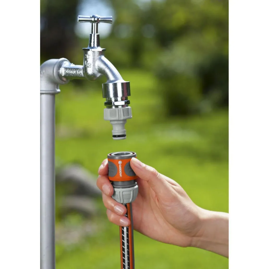 Anschluss-Satz Inhalt 2 x 18201 1 x 18215 ^ Gardena Sale