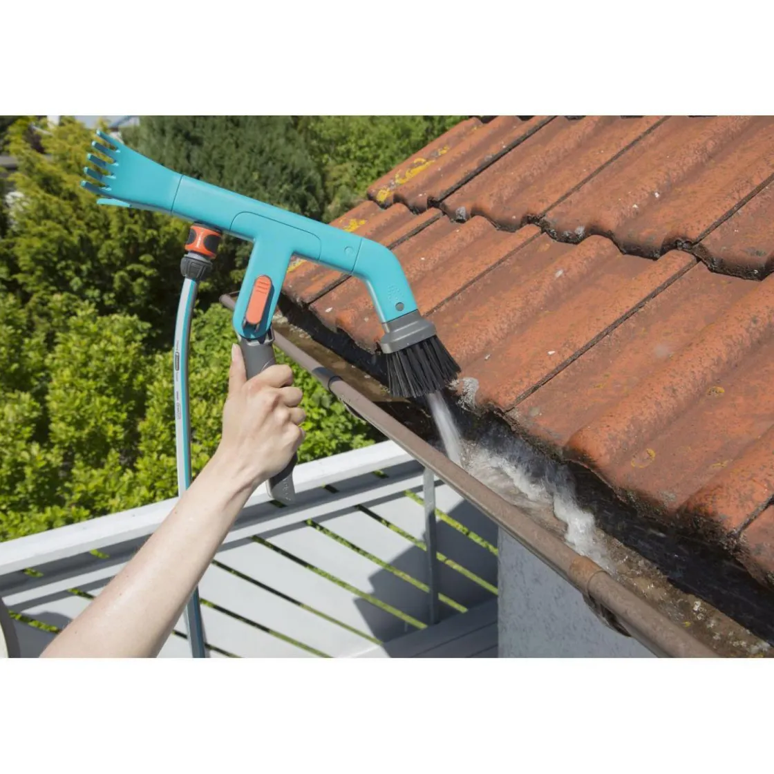 Dachrinnenreiniger combisystem ^ Gardena Online