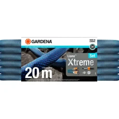 Gartenschlauch-Set Liano™ Xtreme 20m ^ Gardena Best